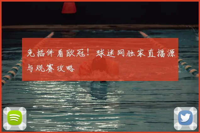 免插件看欧冠！球迷网独家直播源与观赛攻略